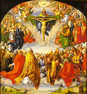 Duerer, Adoration of the Trinity