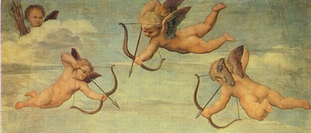 Raphael, Galathea. Rome, Villa Farnesina (Detail)