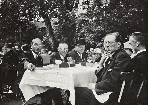 Participants of the Congress meeting at Upsala, 1923