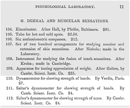 Muensterberg 1893, catalogue excerpt