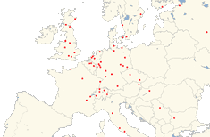 Benedicts Travel Map