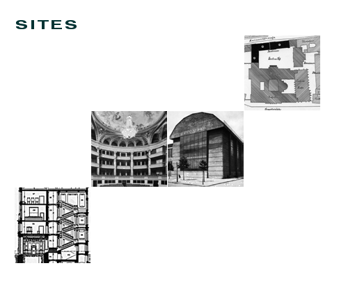 This section is focusing on sites of knowlegde production.